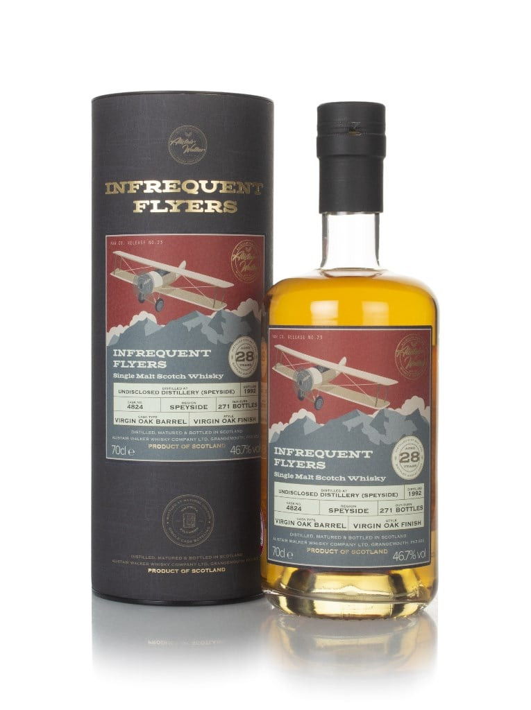 Undisclosed Speyside 28 Year Old 1992 (cask 4824) - Infrequent Flyers (Alistair Walker) 70cl