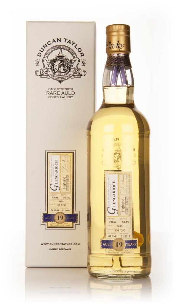 Glen Garioch 19 Year Old 1991 - Rare Auld (Duncan Taylor) 70cl