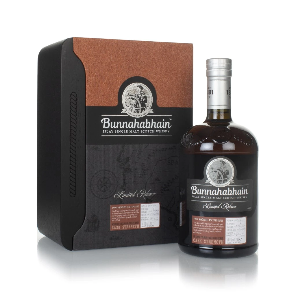 Bunnahabhain 22 Year Old 1997 Mòine Pedro Ximenez Cask Finish