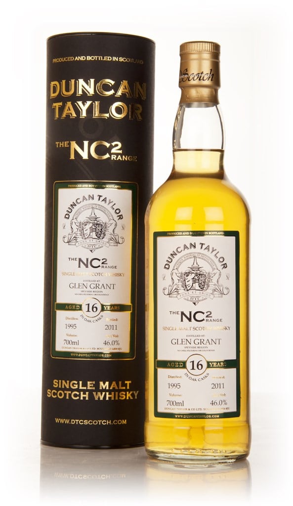 Glen Grant 16 Year Old 1995 - NC2 (Duncan Taylor) 70cl