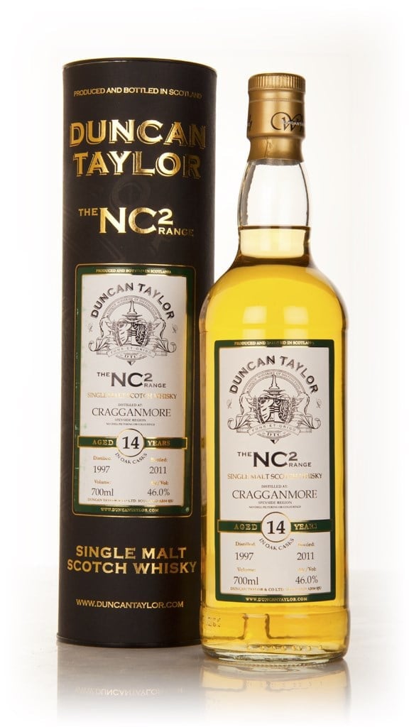 Cragganmore 14 Year Old 1997 - NC2 (Duncan Taylor) 70cl