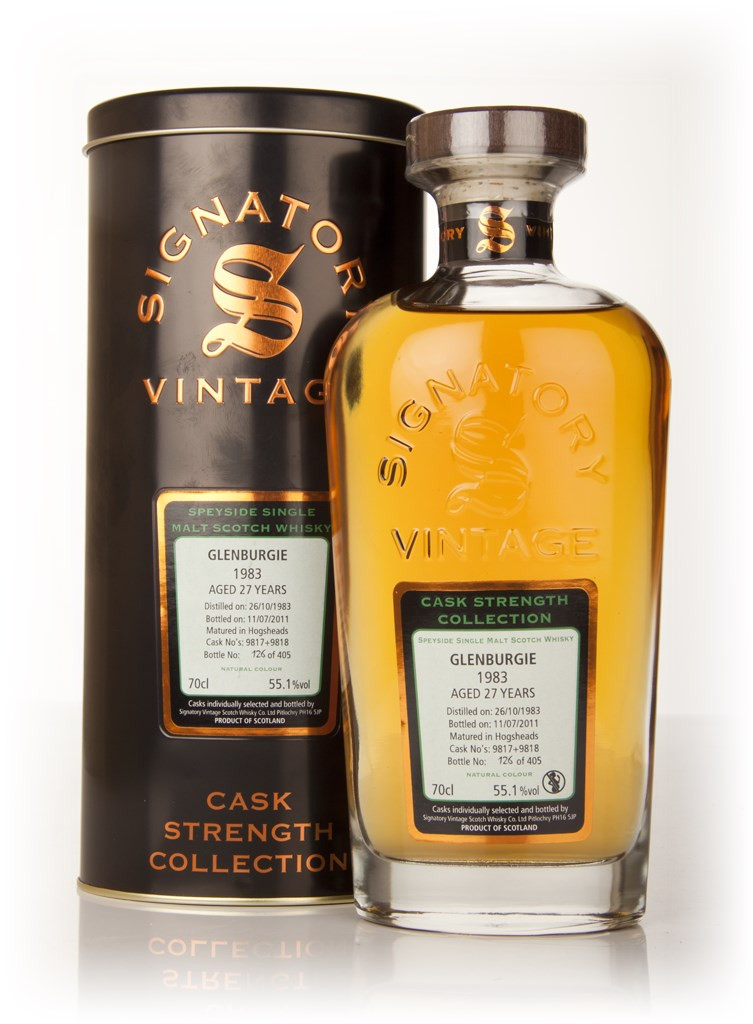 Glenburgie 27 Year Old 1983 - Cask Strength Collection (Signatory) 70cl