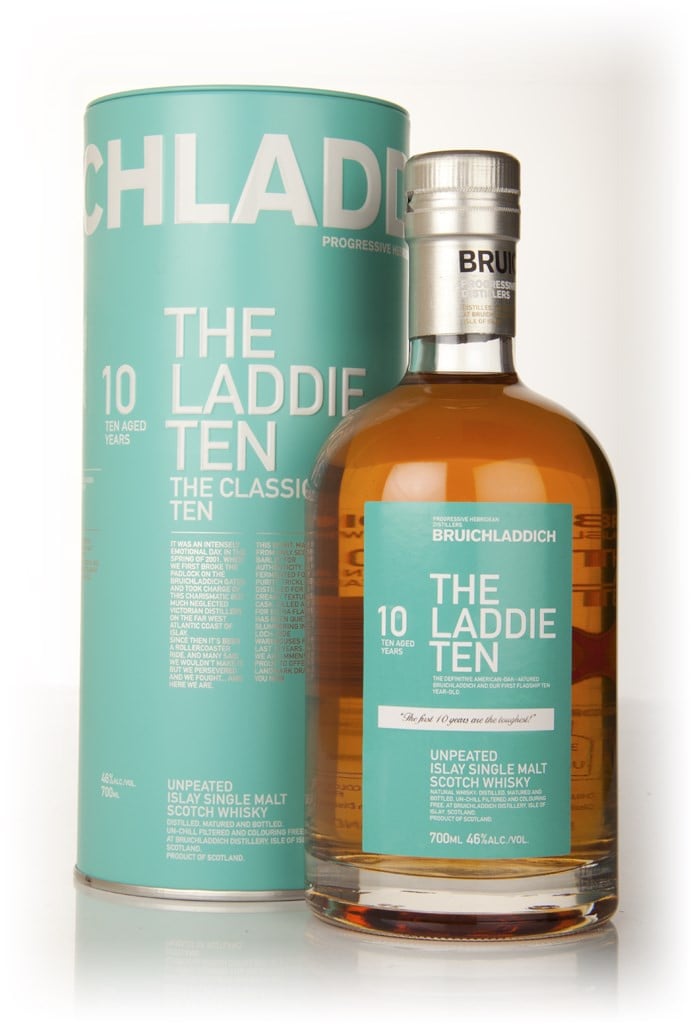 Bruichladdich 10 Year Old - The Laddie Ten 70cl