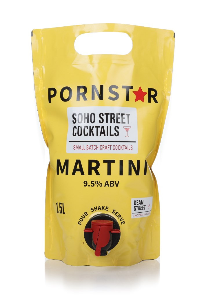 Soho Street Cocktails Passion Star Martini Pouch 150cl