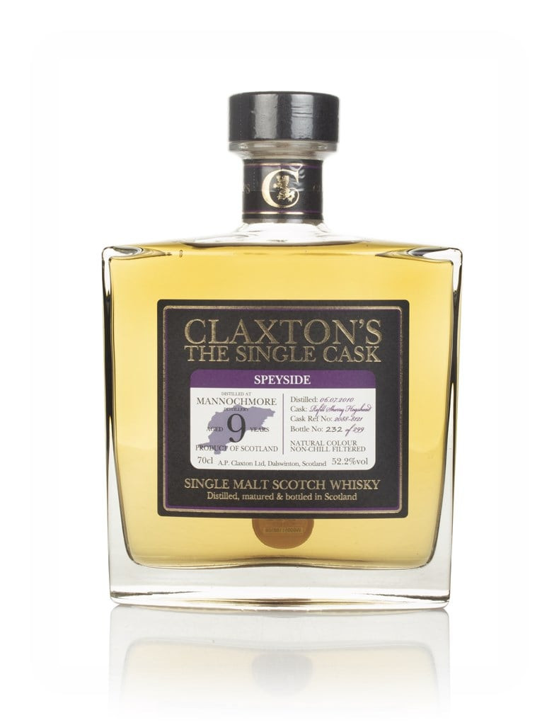 Mannochmore 9 Year Old 2010 - Claxton's 70cl