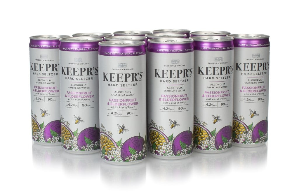 Keepr's Passionfruit & Elderflower Hard Seltzer (12 x 250ml) 300cl