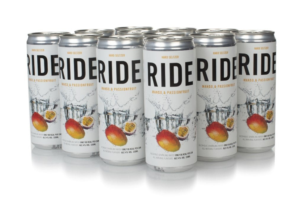 Ride Mango & Passionfruit Hard Seltzer (12 x 330ml) 396cl