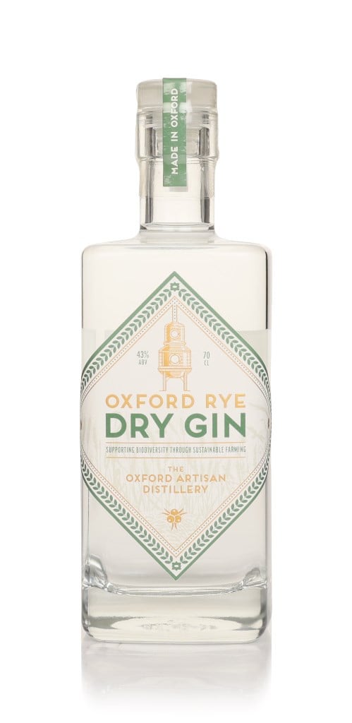 The Oxford Artisan Distillery Rye Organic Dry Gin 70cl