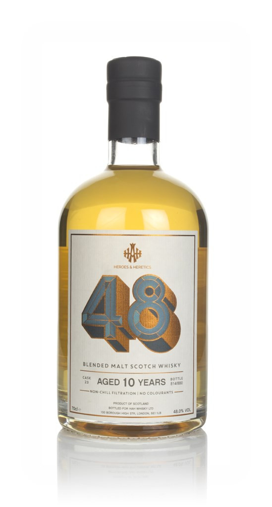 The 48 10 Year Old (Cask 23) - Heroes & Heretics 70cl