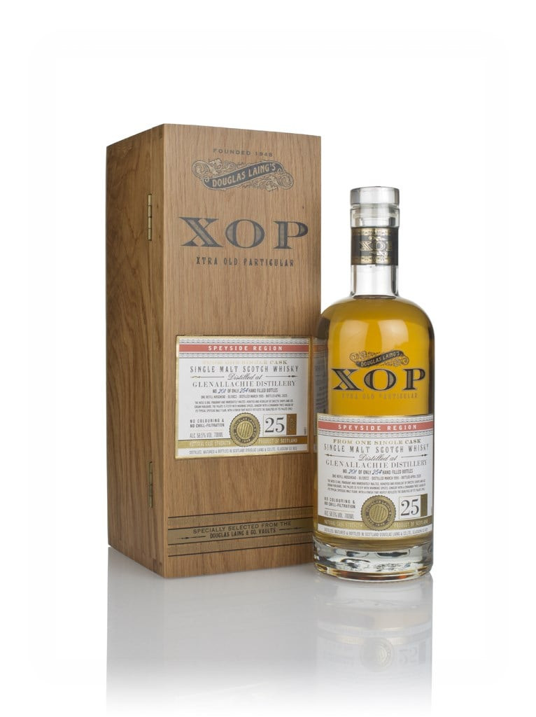 GlenAllachie 25 Year Old 1995 (cask 13922) - Xtra Old Particular (Douglas Laing) 70cl