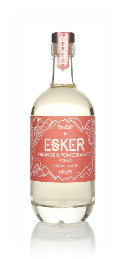 Esker Orange & Pomegranate Vodka 50cl