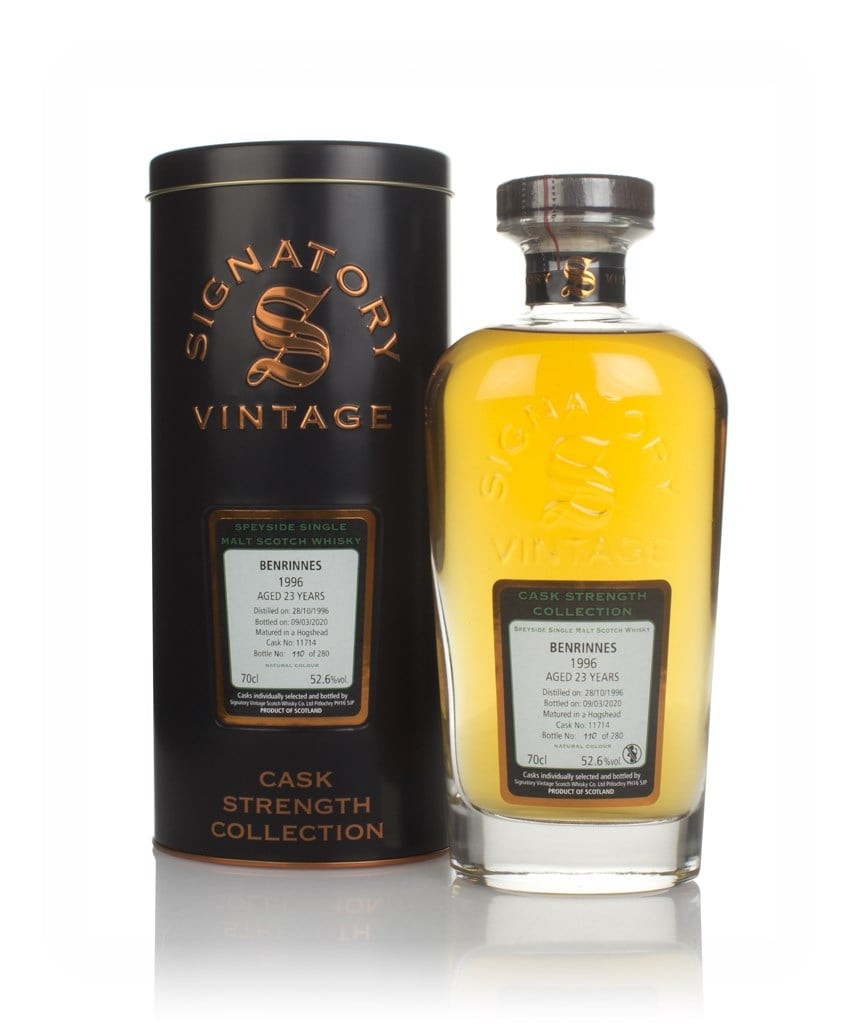 Benrinnes 23 Year Old 1996 (cask 11714) - Cask Strength Collection (Signatory) 70cl
