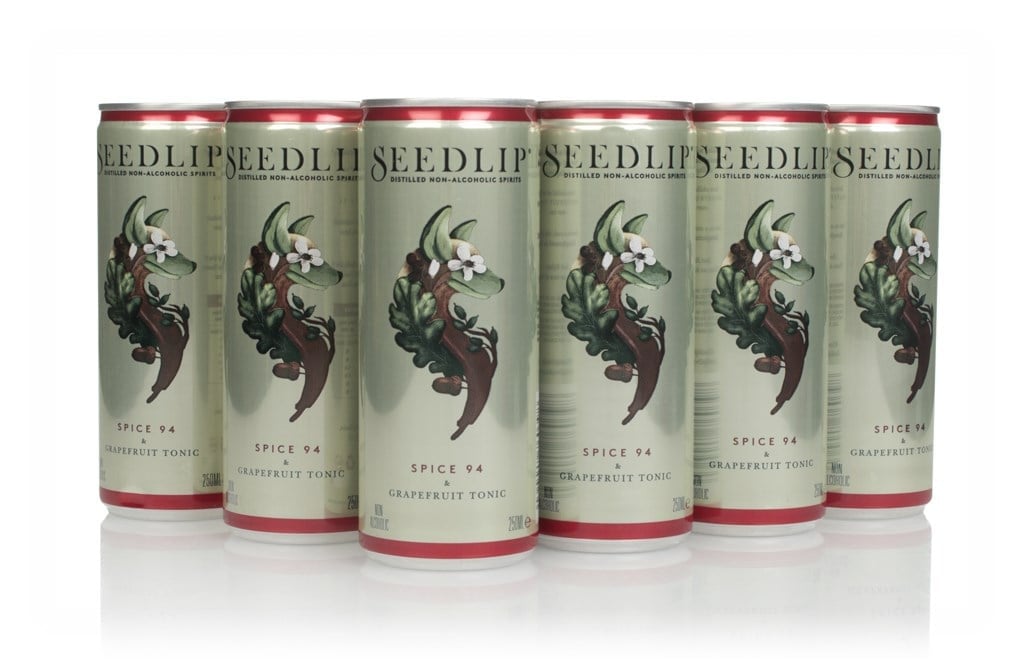 Seedlip Spice 94 & Grapefruit Tonic (12 x 250ml) 300cl