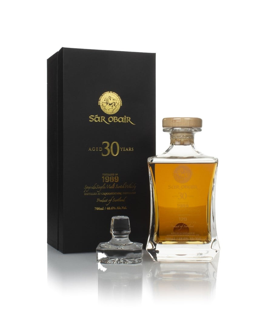 Cragganmore 30 Year Old 1989 - Sar Obair Decanter (Kingsbury) 70cl