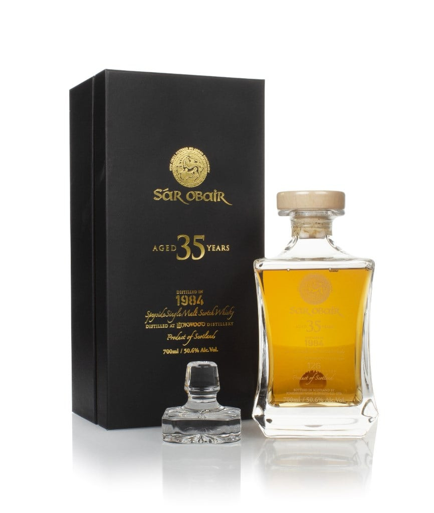 Linkwood 35 Year Old 1984 - Sar Obair Decanter (Kingsbury) 70cl