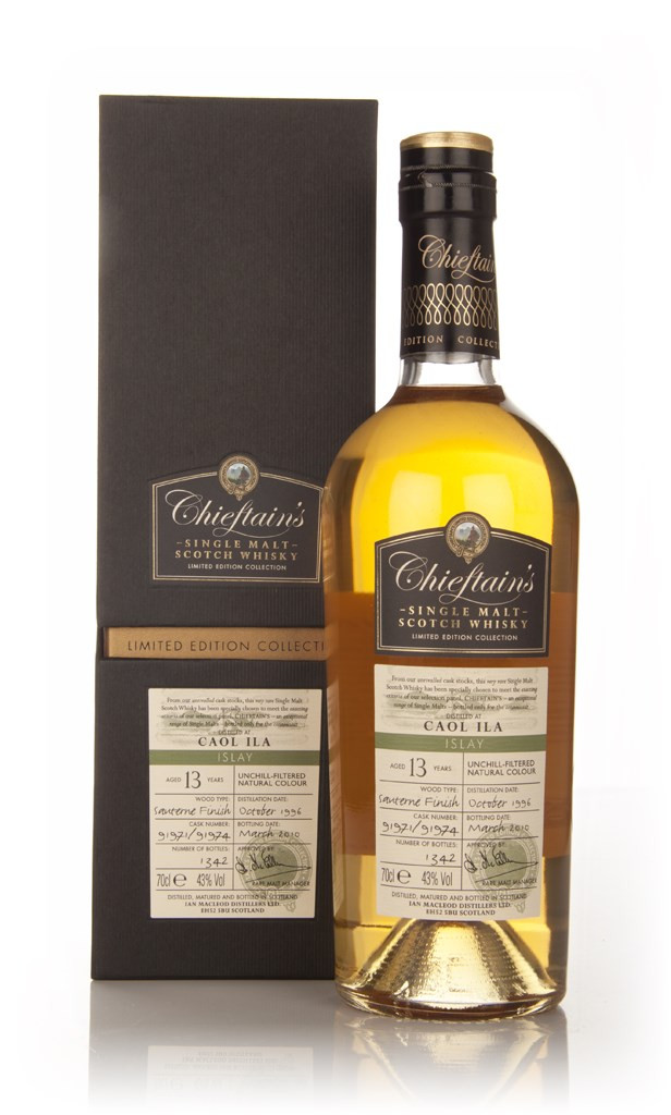 Caol Ila 13 Year Old 1996 - Chieftain's Ian MacLeod) 70cl