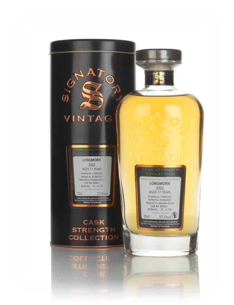 Longmorn 17 Year Old 2002 (cask 800621) - Cask Strength Collection (Signatory)