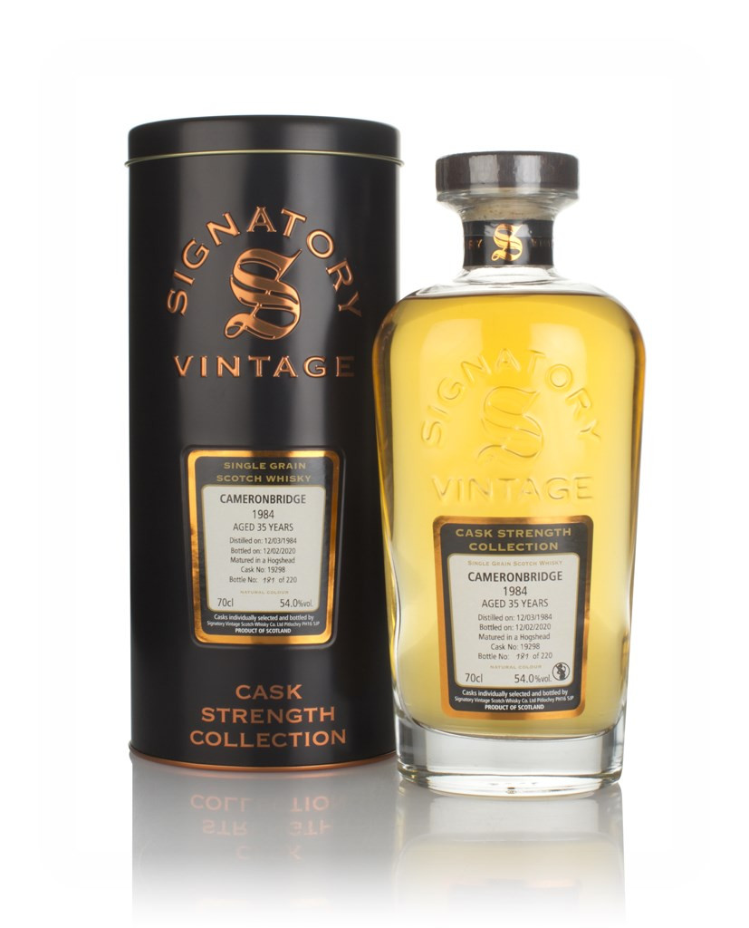 Cameronbridge 35 Year Old 1984 (cask 19298) - Cask Strength Collection (Signatory) 70cl