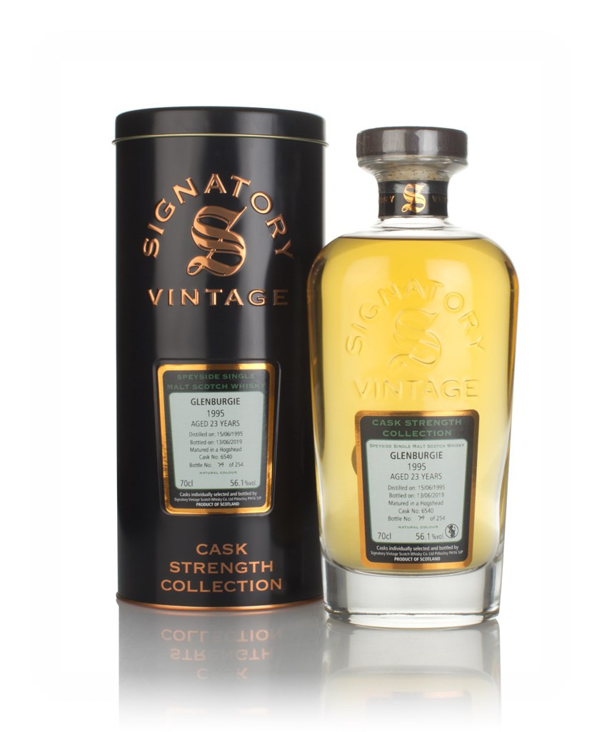 Glenburgie 23 Year Old 1995 (cask 6540) - Cask Strength Collection (Signatory) 70cl