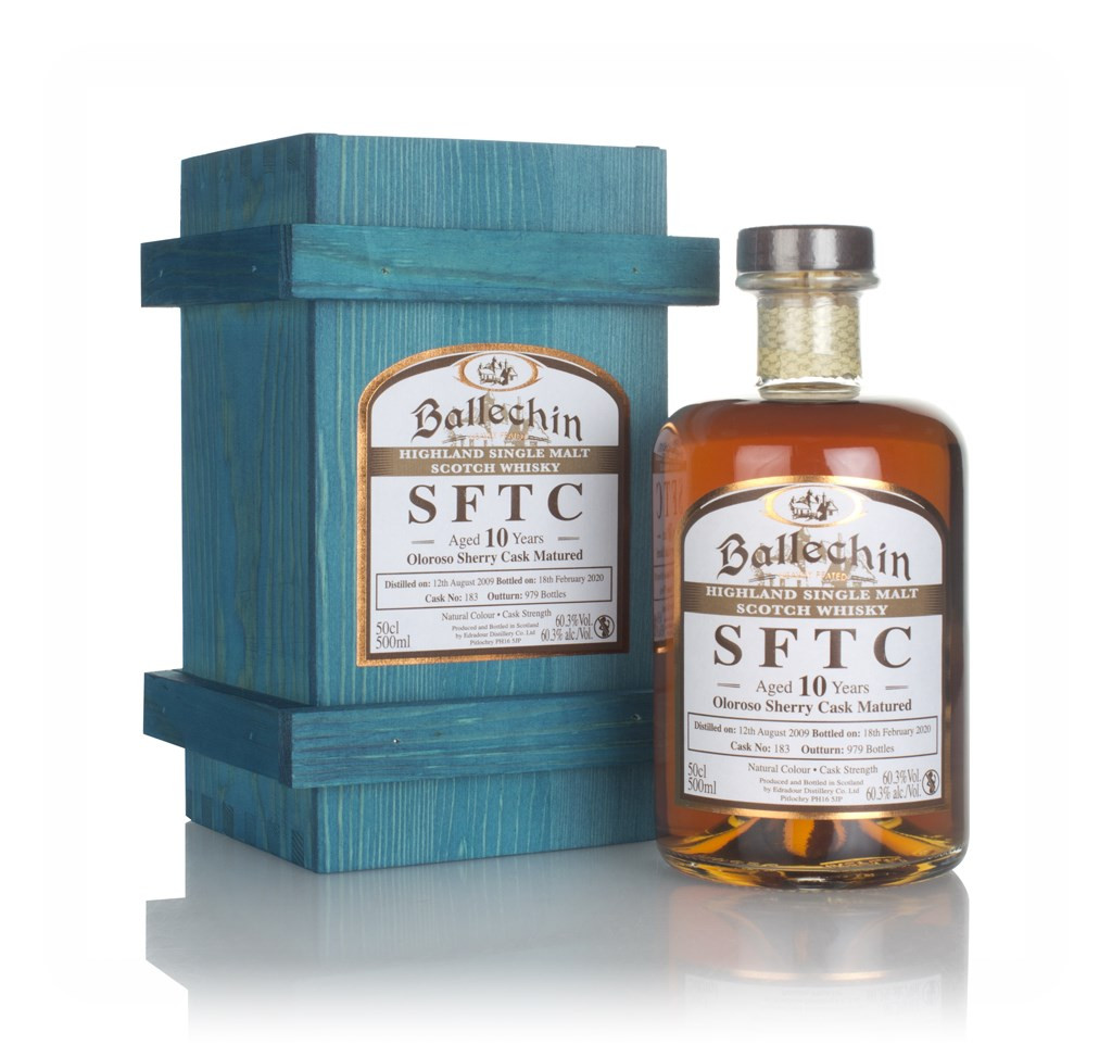 Ballechin 10 Year Old 2009 (cask 183) - Straight From The Cask 50cl