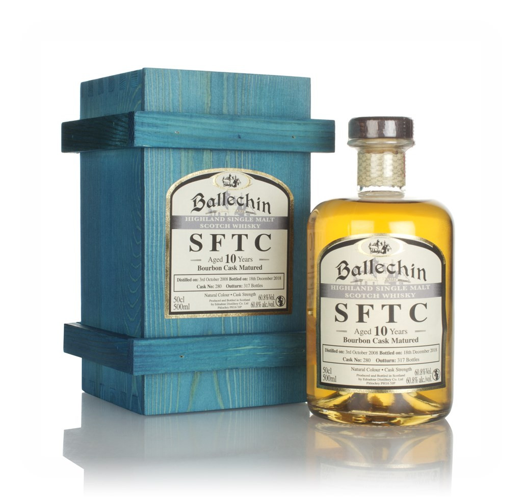 Ballechin 10 Year Old 2008 (cask 280) - Straight From The Cask 50cl