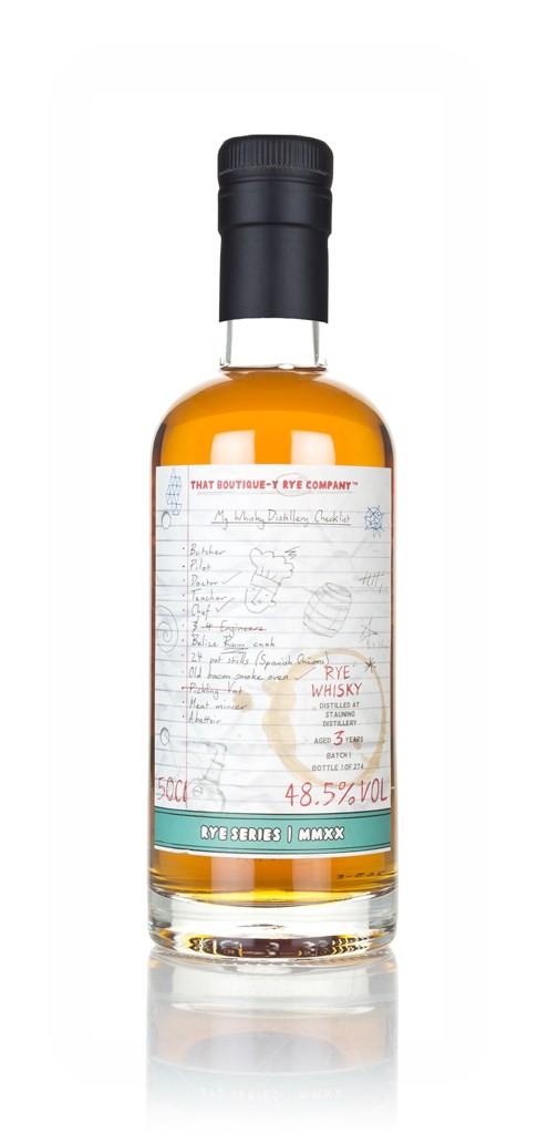 Stauning 3 Year Old (That Boutique-y Rye Company) 50cl
