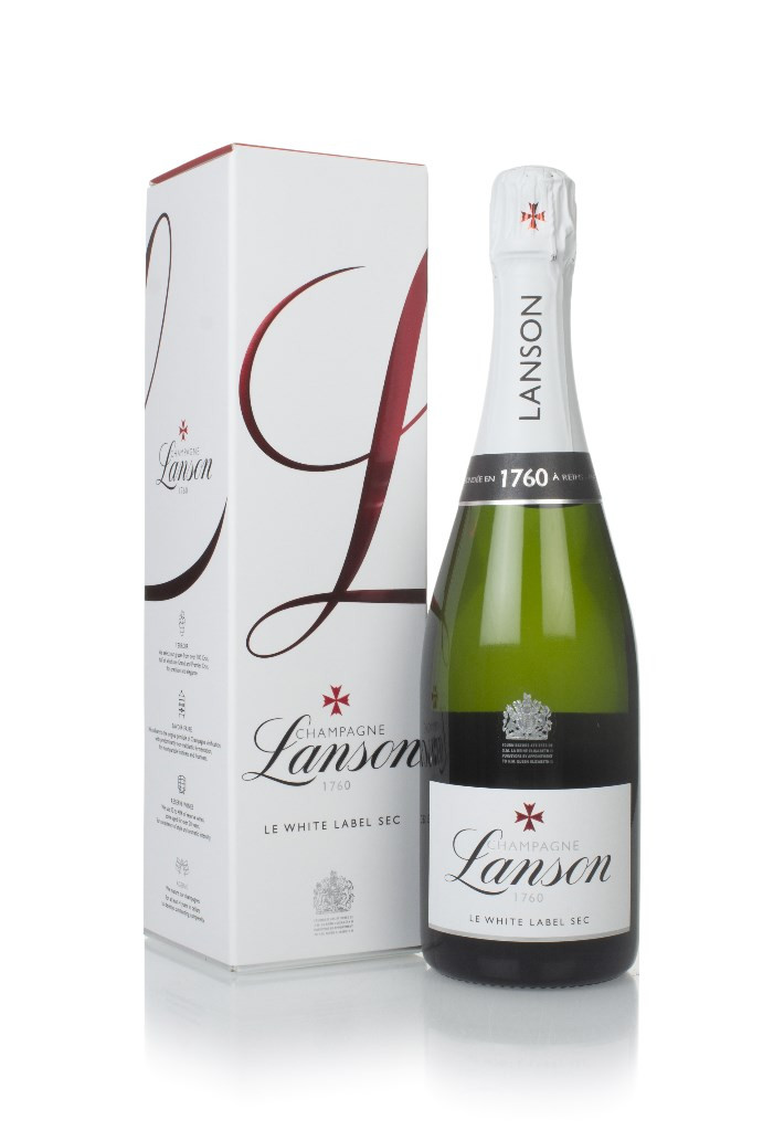 Lanson Le White Label Sec Champagne 75cl