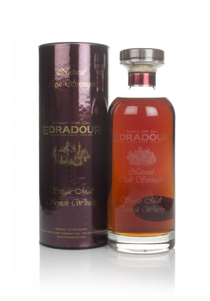 Edradour 12 Year Old 2008 (cask 689) Natural Cask Strength - Ibisco Decanter 70cl