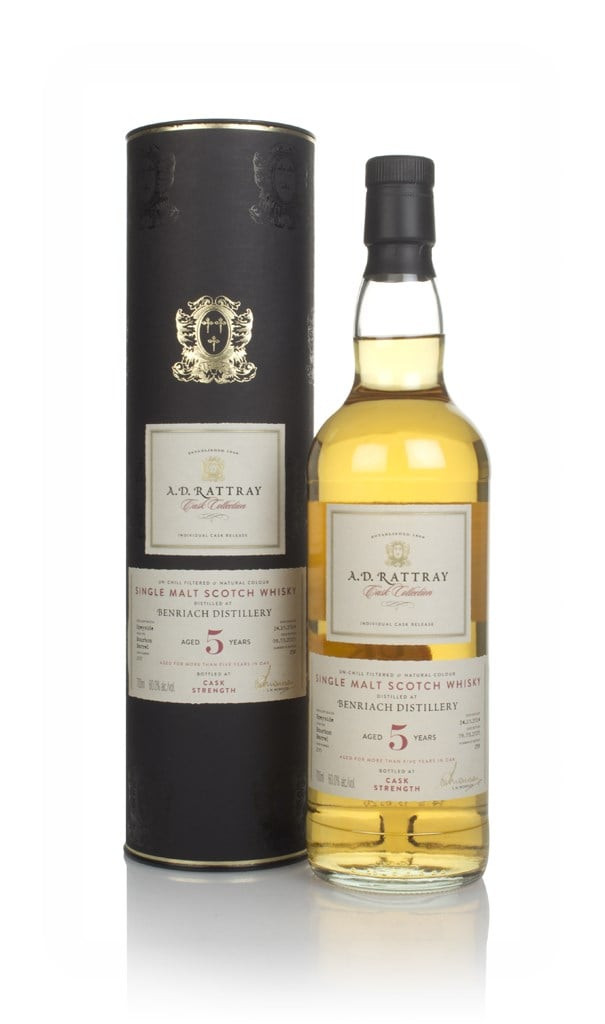 Benriach 5 Year Old 2014 (cask 100) - Cask Collection (A.D. Rattray) 70cl