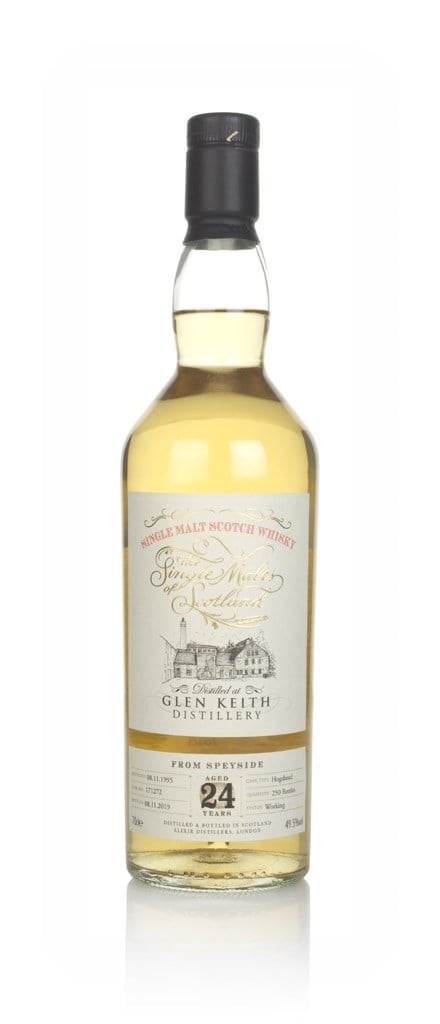 Glen Keith 24 Year Old 1995 (cask 171272) - The Single Malts of Scotland 70cl