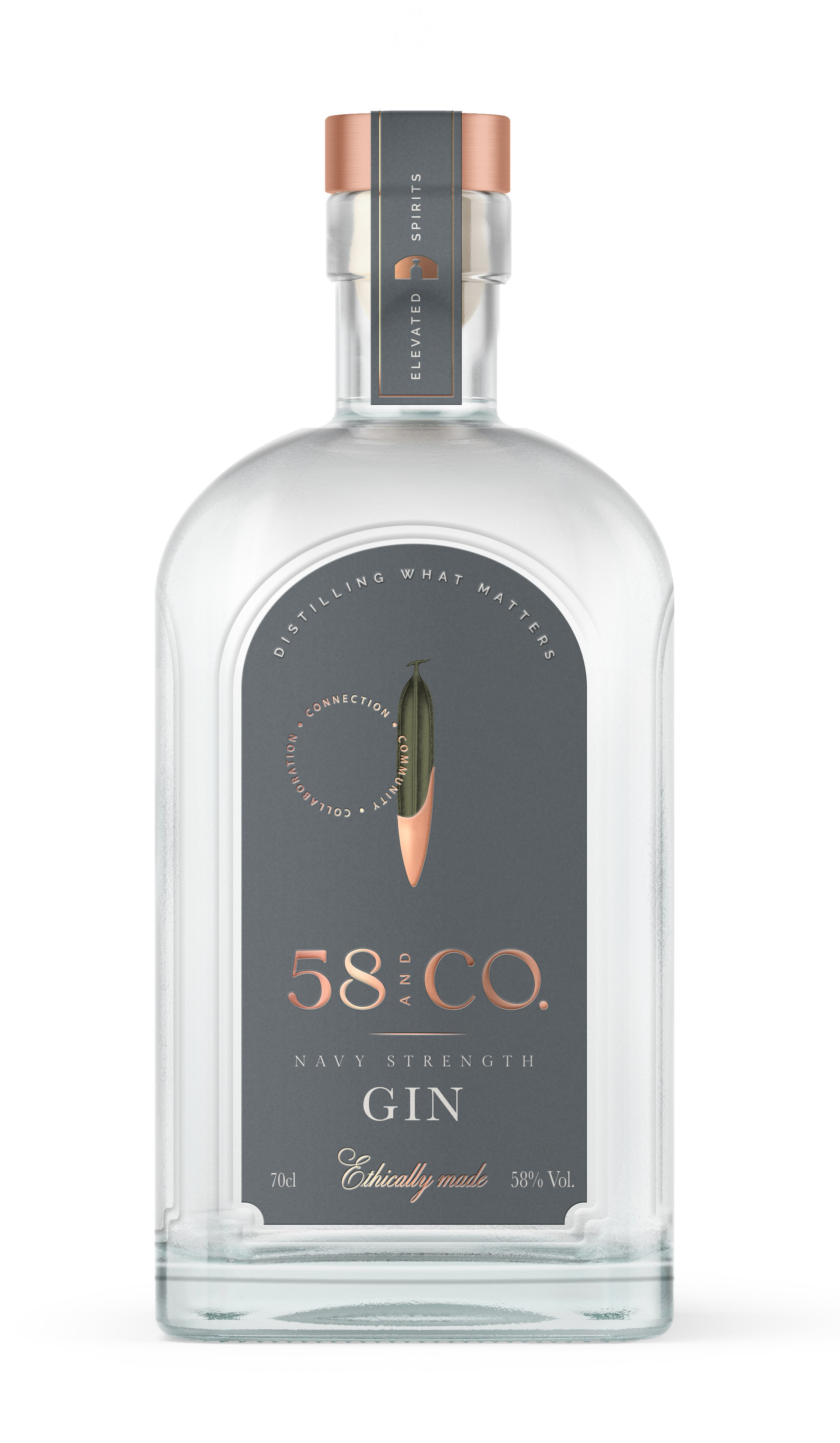 58 and Co Gin Navy Strength 70cl