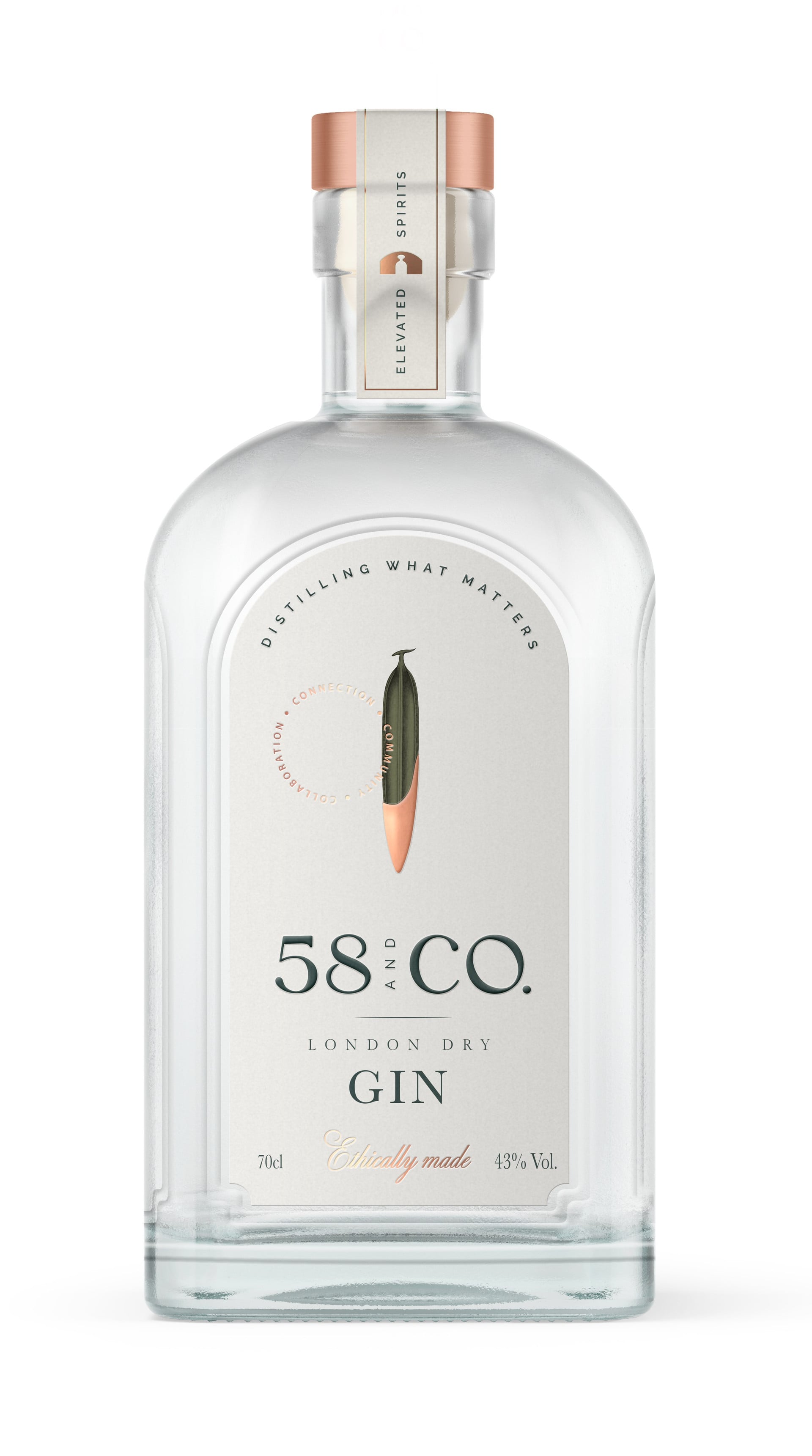 58 and Co Gin London Dry 70cl