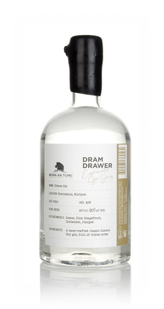 Beinn An Tuirc Citrus Gin (Dram Drawer) 50cl