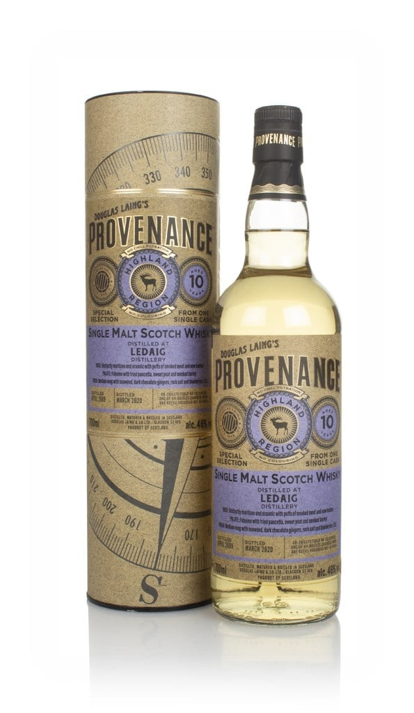 Ledaig 10 Year Old 2009 (cask 14016) - Provenance (Douglas Laing) 70cl