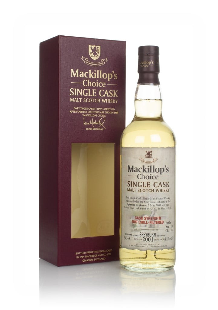 Speyburn 18 Year Old 2001 (cask 701503) - Mackillop's Choice 70cl