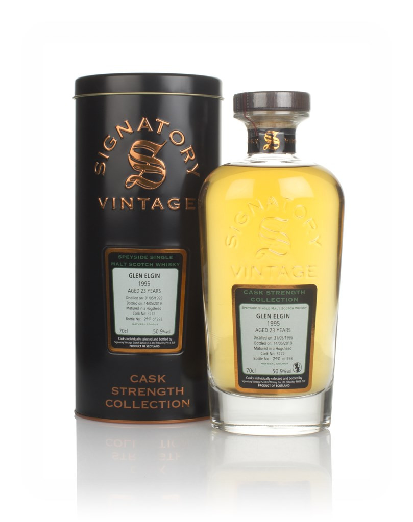 Glen Elgin 23 Year Old 1995 (cask 3272) - Cask Strength Collection (Signatory) 70cl