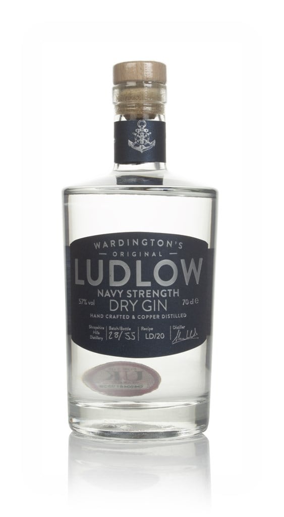 Wardington's Ludlow Navy Strength Gin 70cl