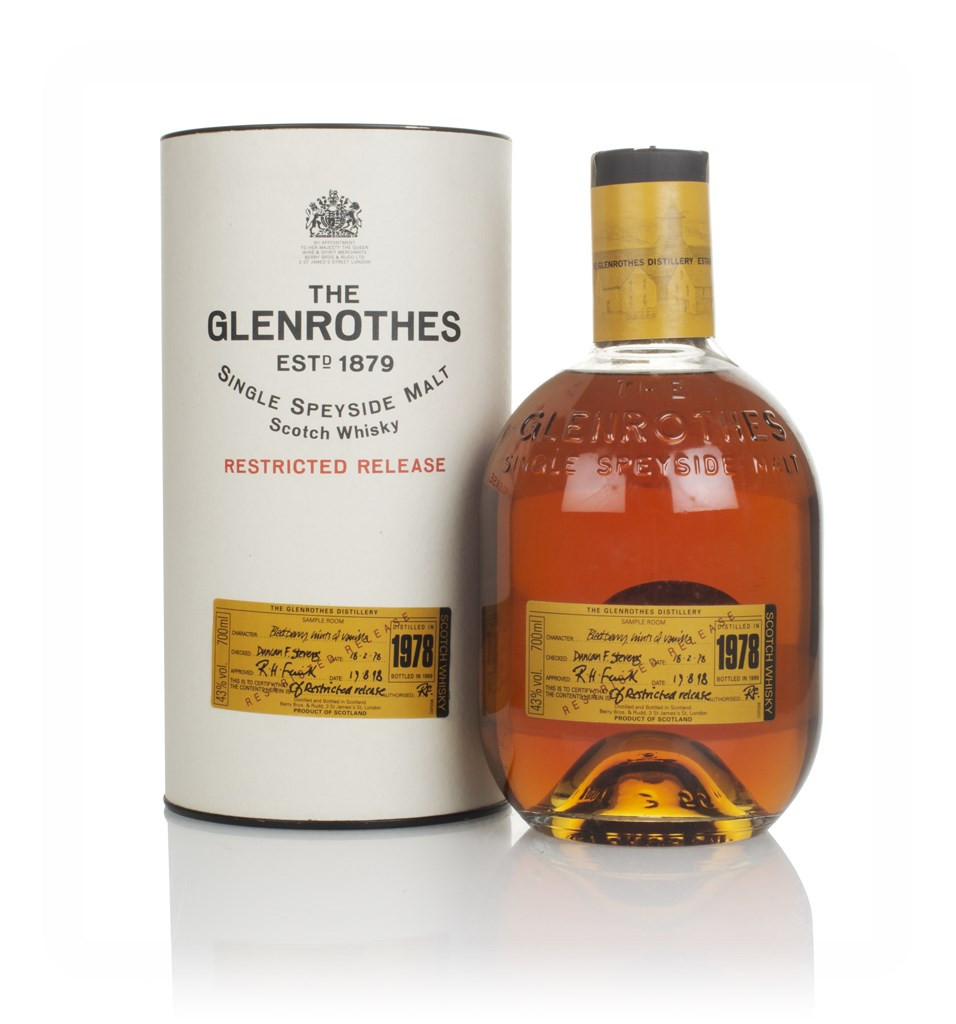 Glenrothes 1978 (bottled 1999) 70cl