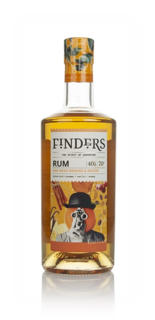 Finders Oak Aged Orange & Raisin Spiced Rum 70cl