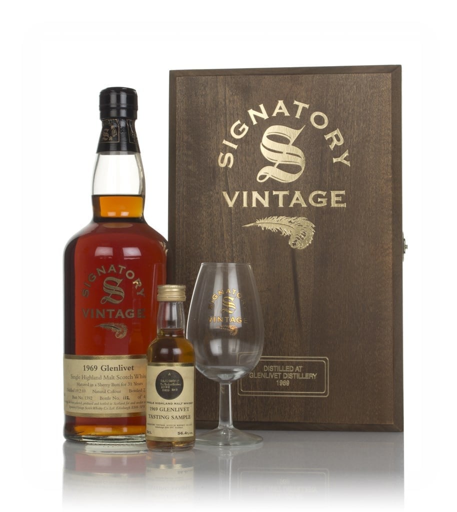 Glenlivet 31 Year Old 1969 (cask 1392) - Signatory 70cl