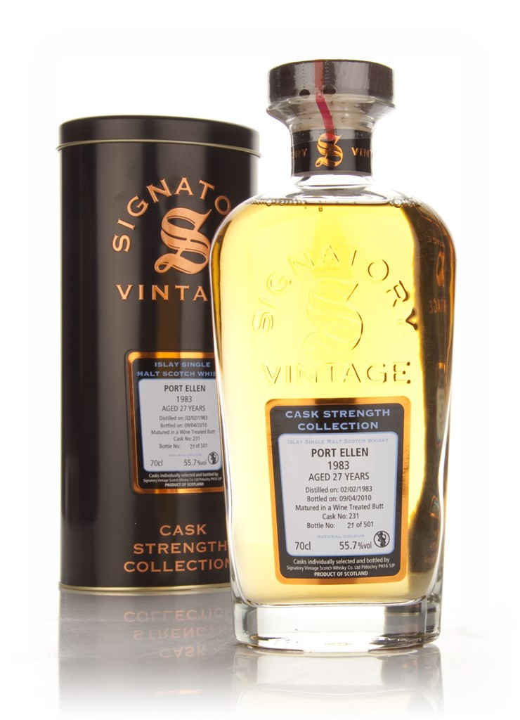 Port Ellen 27 Year Old 1983 - Cask Strength Collection (Signatory) 70cl