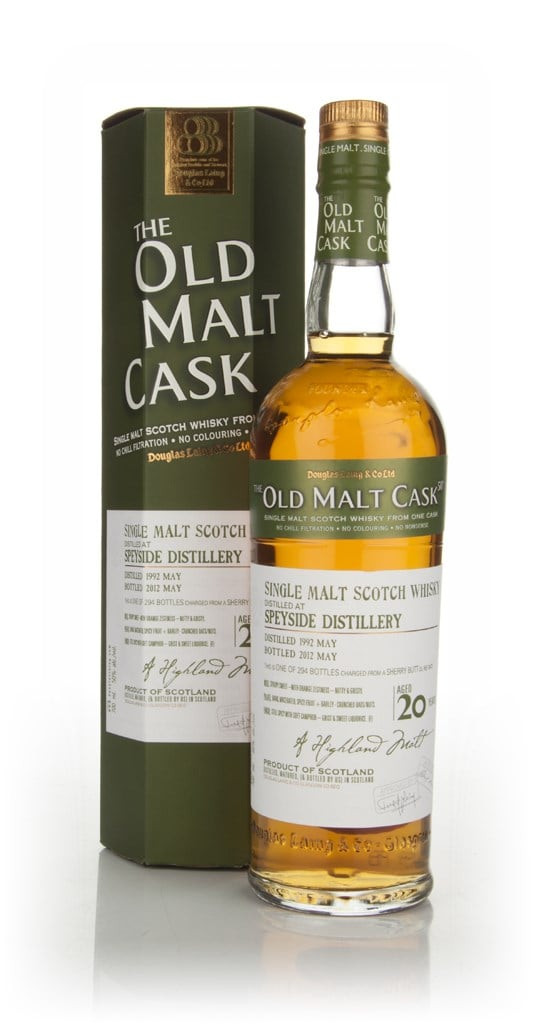 Speyside 20 Year Old 1992 - Old Malt Cask (Douglas Laing) 70cl