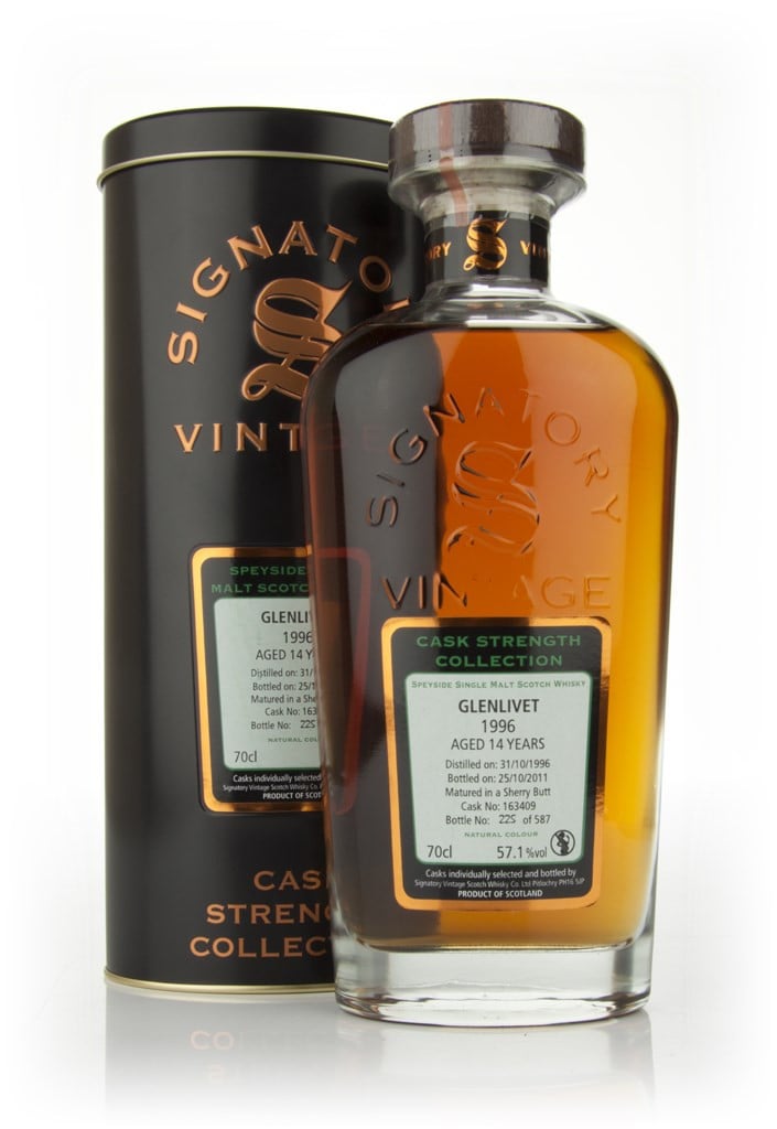 Glenlivet 14 Year Old 1996 - Cask Strength Collection (Signatory) 70cl