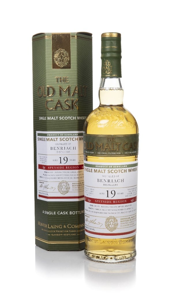 Benriach 19 Year Old 2001 (cask 18097) - Old Malt Cask (Hunter Laing) 70cl