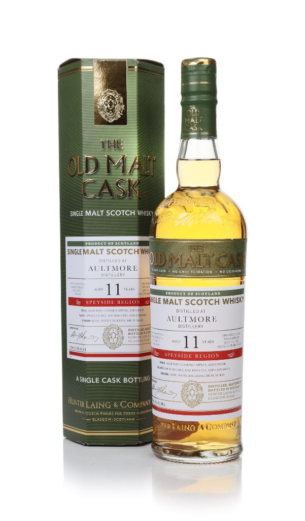 Aultmore 11 Year Old 2010 (cask 18988) - Old Malt Cask (Hunter Laing) 70cl