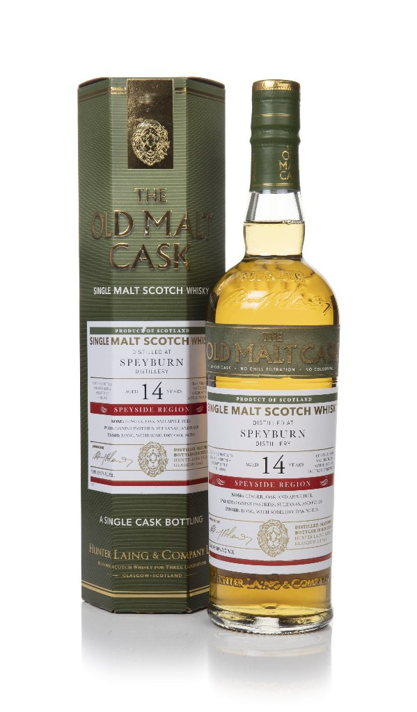Speyburn 14 Year Old 2007 (cask 18986) - Old Malt Cask (Hunter Laing) 70cl