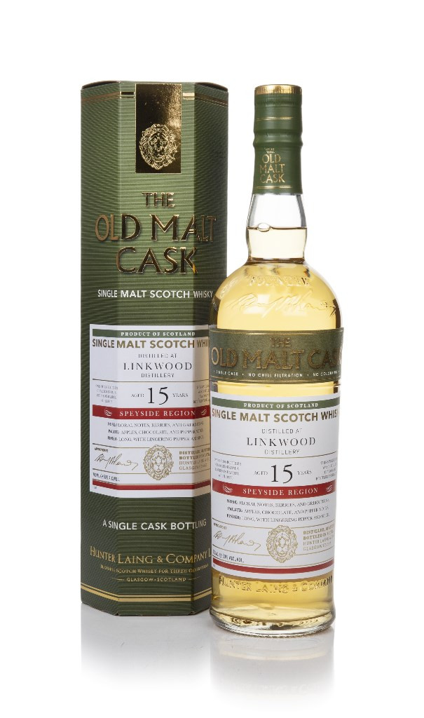 Linkwood 15 Year Old 2006 (cask 18975) - Old Malt Cask (Hunter Laing) 70cl