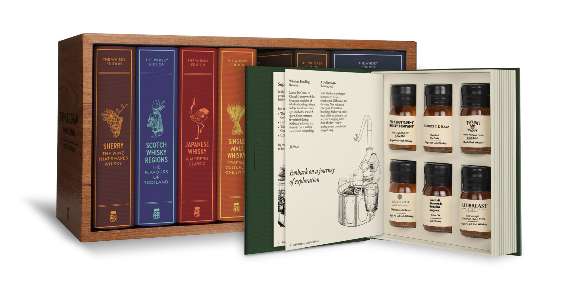 The Whisky Library: Pick a Chapter, Pour a Dram 108cl