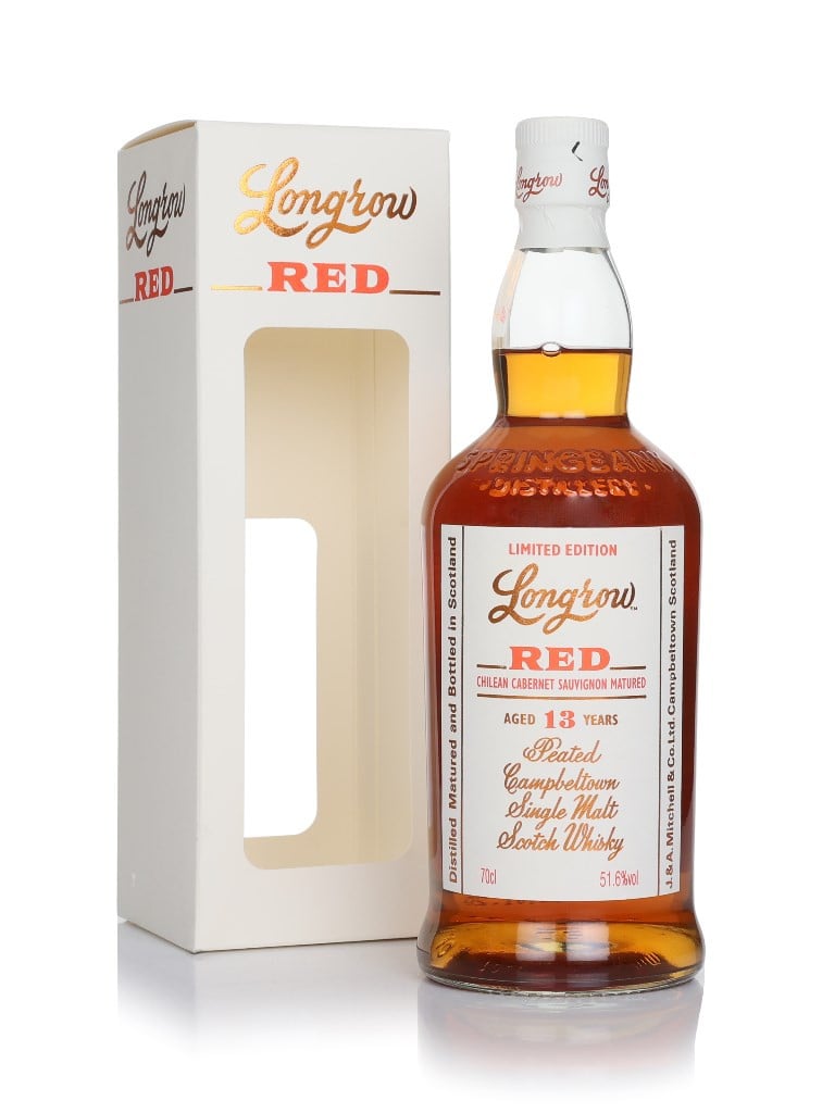Longrow Red 13 Year Old - Chilean Cabernet Sauvignon Cask Matured 70cl