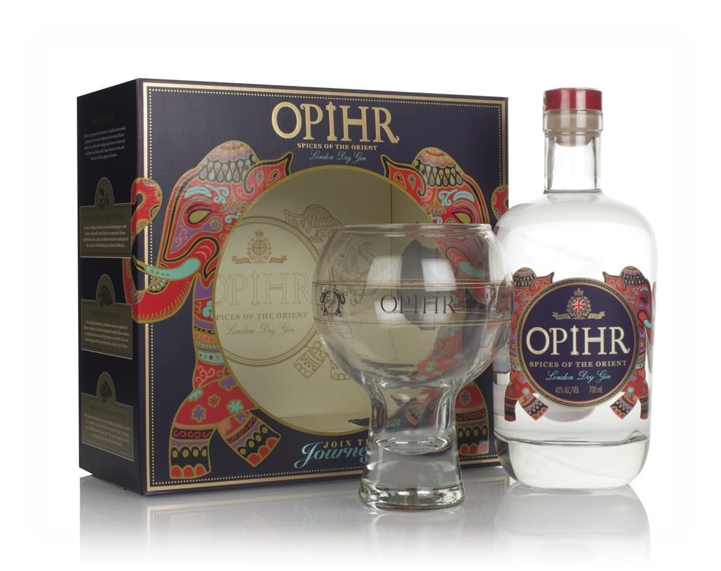 Opihr Oriental Spiced Gin Gift Pack with Glass 70cl